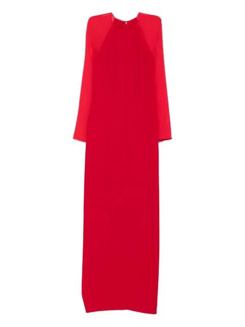 Cardy long-sleeve maxi dress by ALBERTA FERRETTI