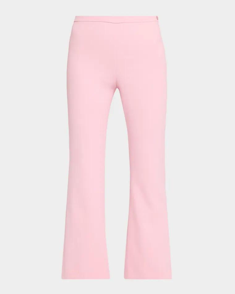Mid-Rise Kickflare Ankle Pants by ALBERTA FERRETTI