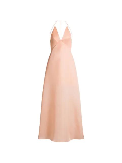 V-neck maxi dress by ALBERTA FERRETTI