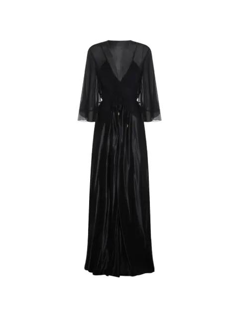 V-neck maxi dress by ALBERTA FERRETTI