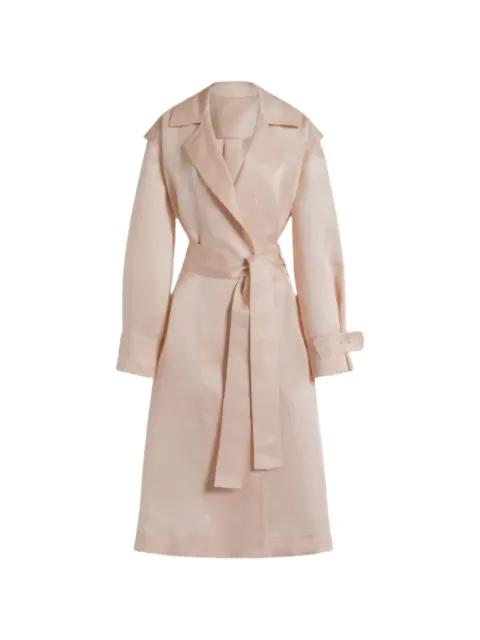adjustable-cuffs trench coat by ALBERTA FERRETTI