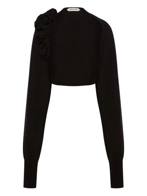 appliqué-detail sweater by ALBERTA FERRETTI
