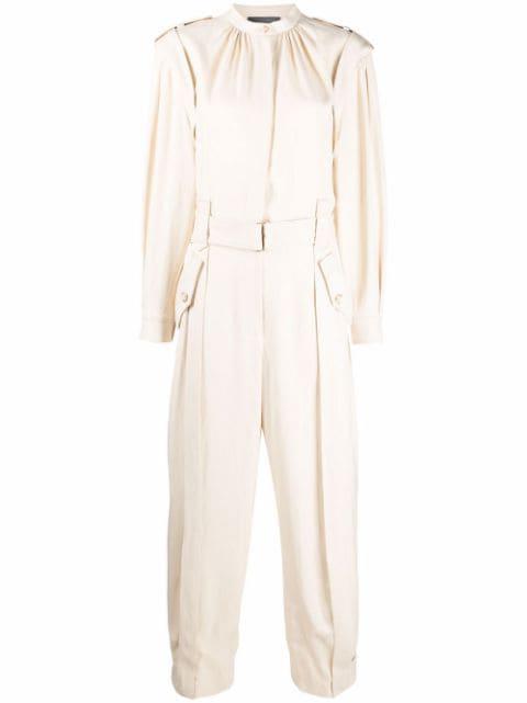 belted jumpsuit by ALBERTA FERRETTI