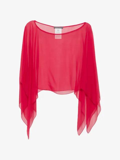 boat-neck tunic by ALBERTA FERRETTI