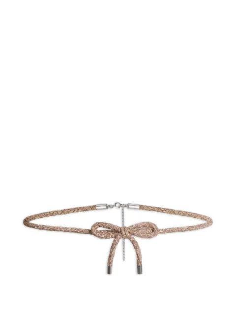 bow rope belt by ALBERTA FERRETTI