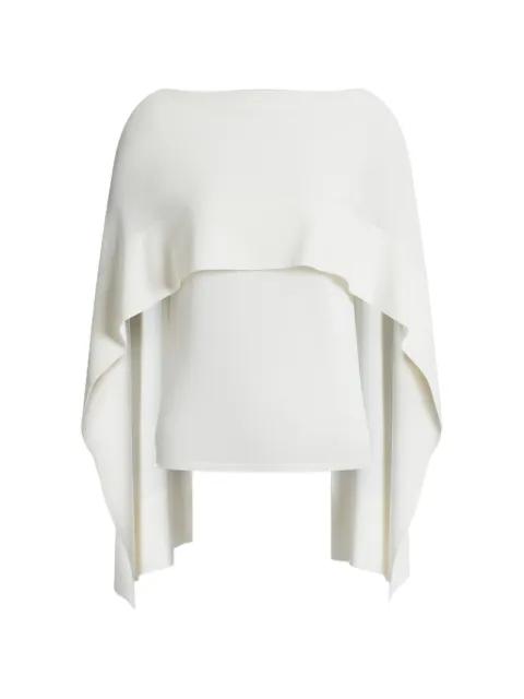 cape-detail top by ALBERTA FERRETTI