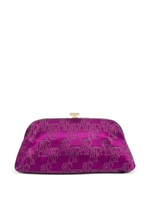 chain embellished clutch bag by ALBERTA FERRETTI