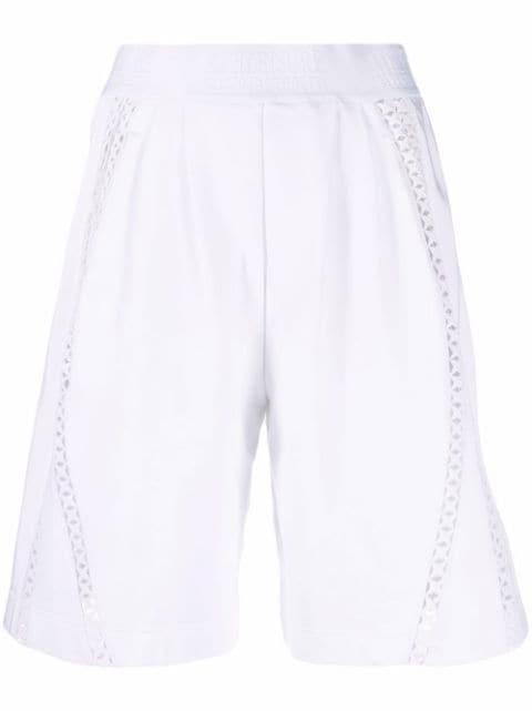 cut-out detail shorts by ALBERTA FERRETTI
