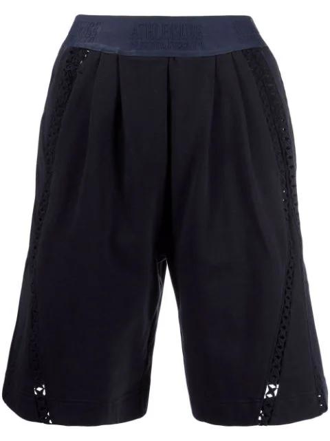 cut-out detail shorts by ALBERTA FERRETTI