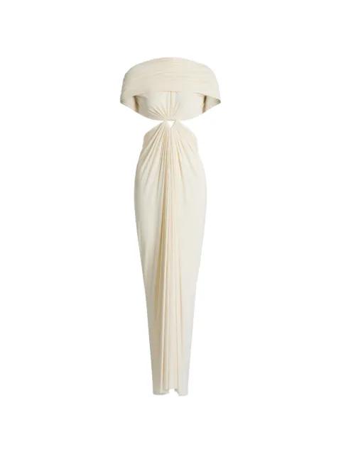 cut-out maxi dress by ALBERTA FERRETTI