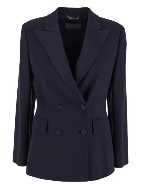 double-breasted peak-lapel blazer by ALBERTA FERRETTI
