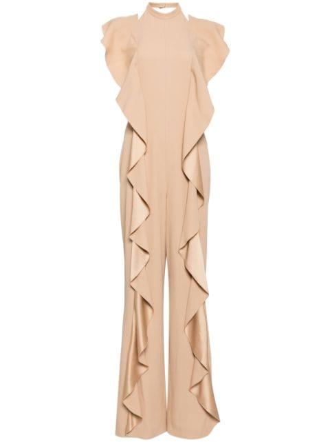 drape jumpsuit by ALBERTA FERRETTI