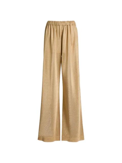 elasticated-waistband trousers by ALBERTA FERRETTI