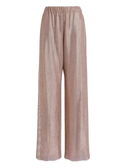 elasticated-waistband trousers by ALBERTA FERRETTI
