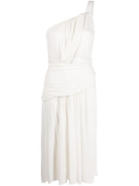 flared midi dress by ALBERTA FERRETTI