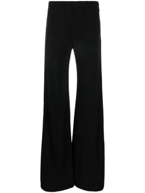 flared wide-leg trousers by ALBERTA FERRETTI