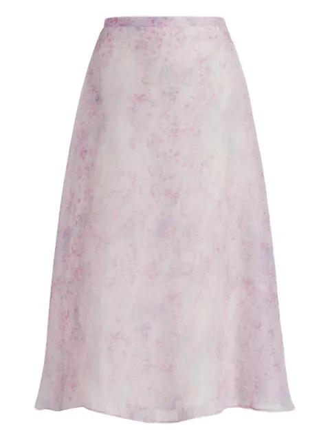 floral midi skirt by ALBERTA FERRETTI