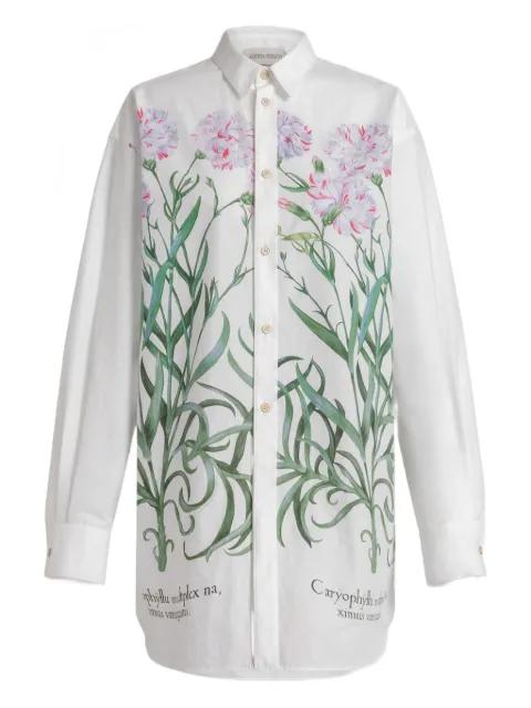 floral-print buttoned shirt by ALBERTA FERRETTI
