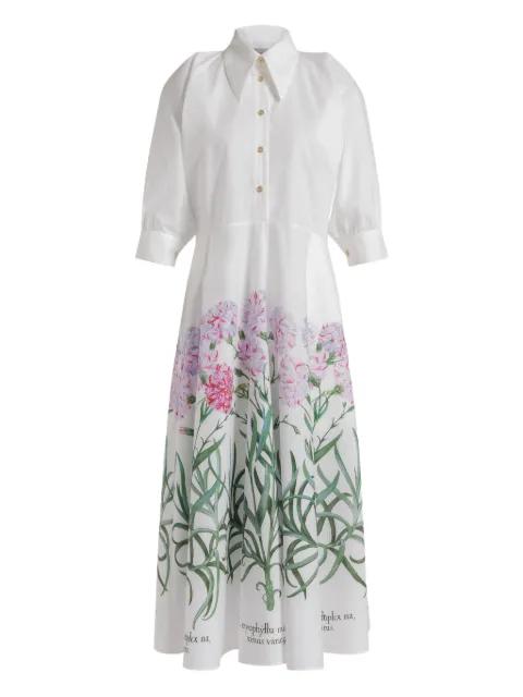 floral print shirt dress by ALBERTA FERRETTI