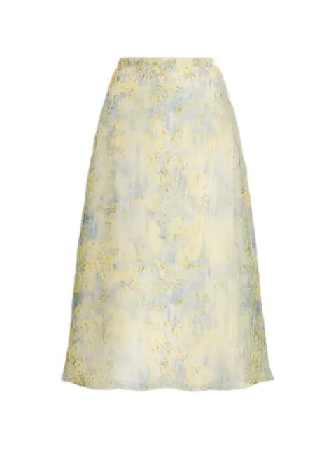 floral-print skirt by ALBERTA FERRETTI