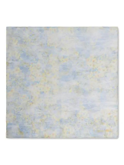 floral silk scarf by ALBERTA FERRETTI