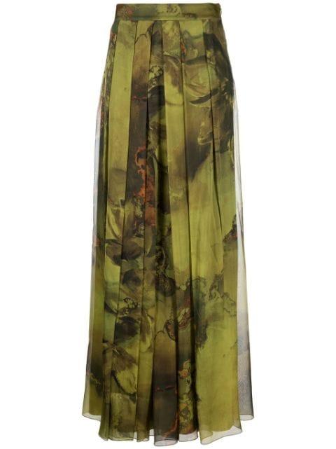 graphic-print skirt by ALBERTA FERRETTI