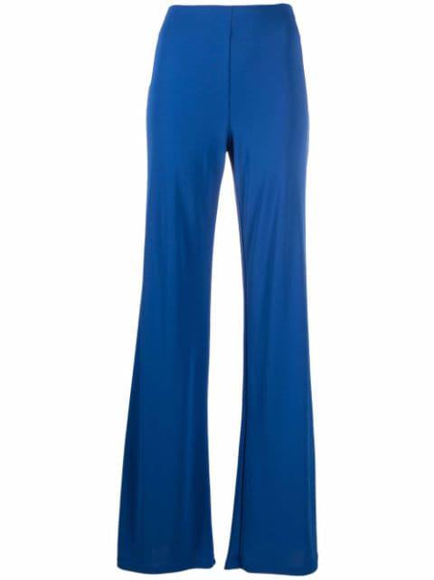 high-waist straight trousers by ALBERTA FERRETTI