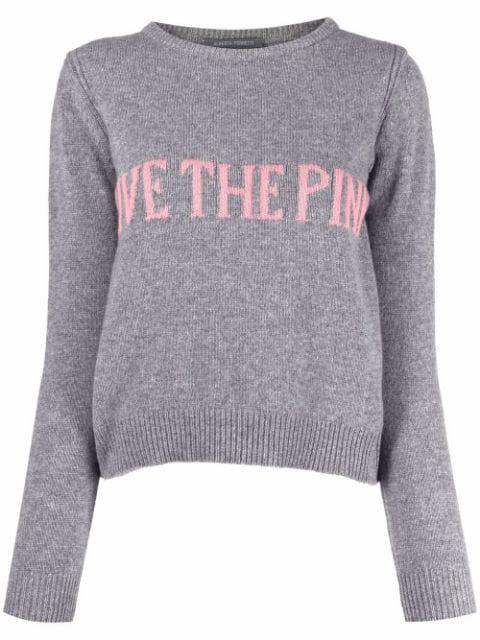 intarsia-knit jumper by ALBERTA FERRETTI