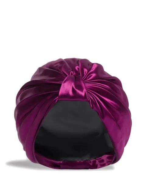 knotted logo hat by ALBERTA FERRETTI