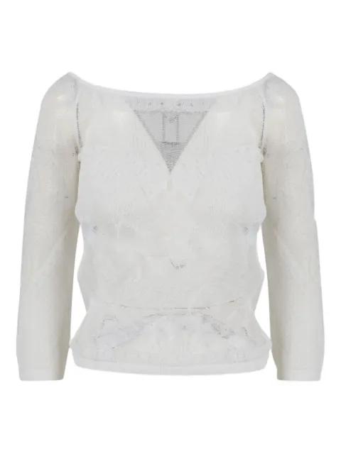 lace blouse by ALBERTA FERRETTI