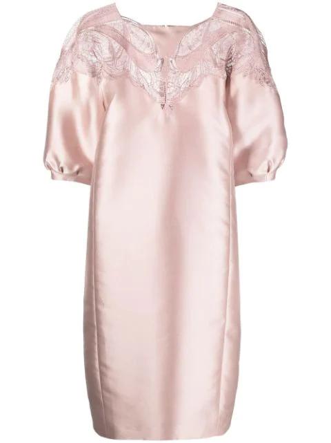 lace-detail dress by ALBERTA FERRETTI