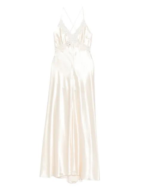 lace straps dress by ALBERTA FERRETTI