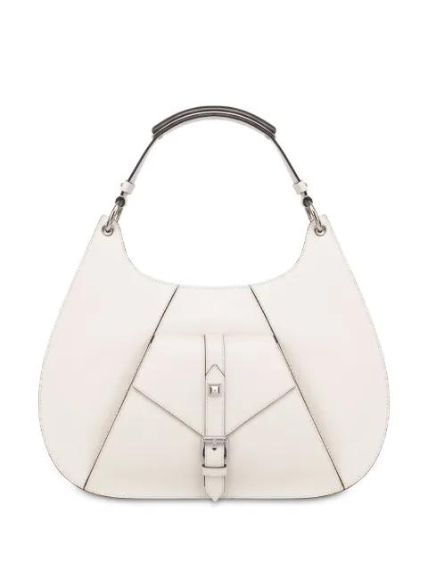 large leather shoulder bag by ALBERTA FERRETTI