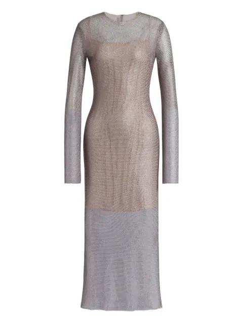long-sleeve dress by ALBERTA FERRETTI