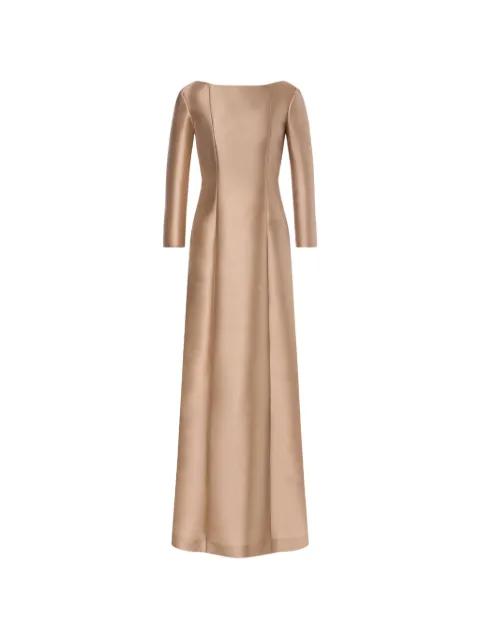 long-sleeve evening dress by ALBERTA FERRETTI