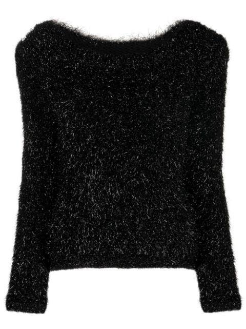 long-sleeve knitted jumper by ALBERTA FERRETTI