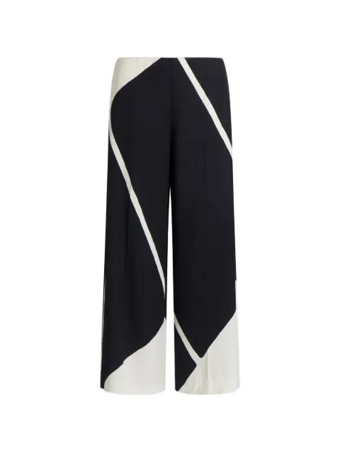 panelled trousers by ALBERTA FERRETTI