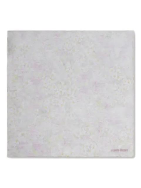 petal-print scarf by ALBERTA FERRETTI