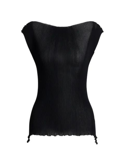 plissé blouse by ALBERTA FERRETTI