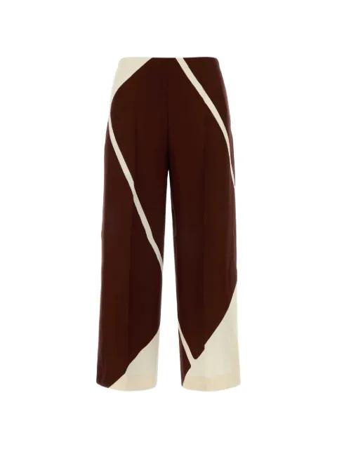printed trousers by ALBERTA FERRETTI