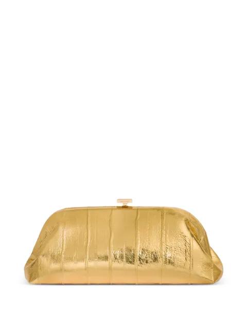 quilted chain clutch bag by ALBERTA FERRETTI