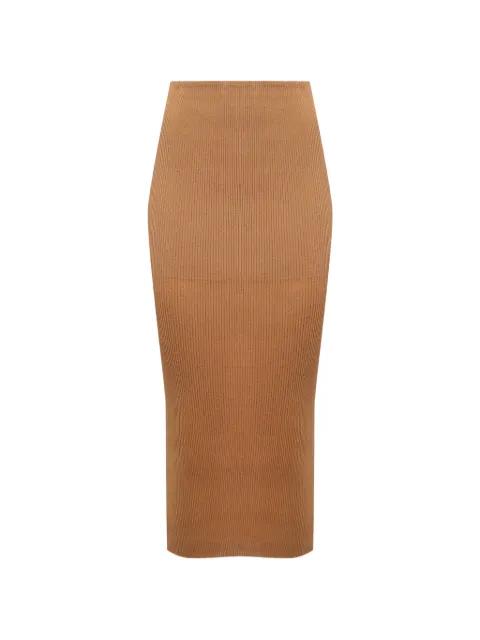 ribbed-knit skirt by ALBERTA FERRETTI