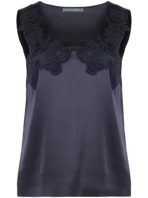 satin blouse by ALBERTA FERRETTI