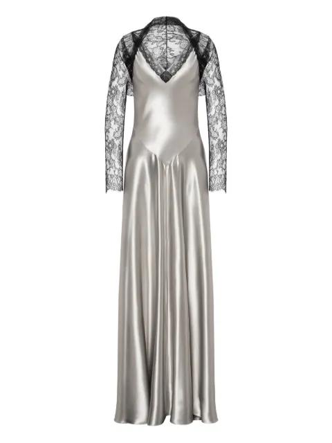 satin dress by ALBERTA FERRETTI