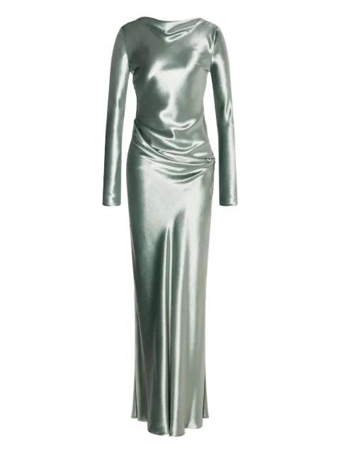 satin long dress by ALBERTA FERRETTI
