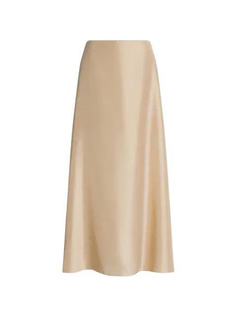 satin maxi skirt by ALBERTA FERRETTI