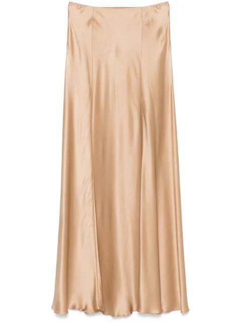 satin maxi skirt by ALBERTA FERRETTI