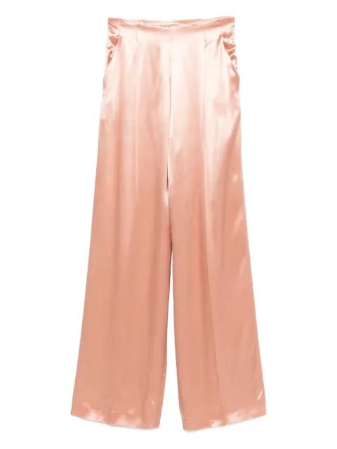 satin trousers by ALBERTA FERRETTI