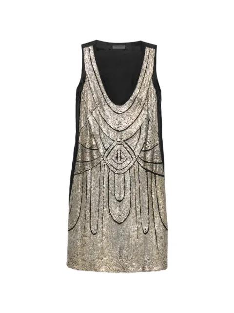 sequin-embellished mini dress by ALBERTA FERRETTI