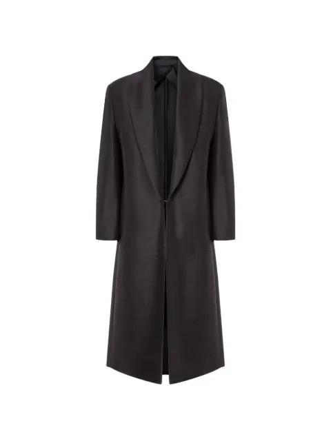 shawl-collar coat by ALBERTA FERRETTI